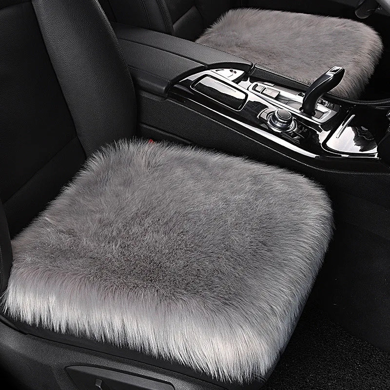 Universal Winter Plush Car Seat Covers - Full Set