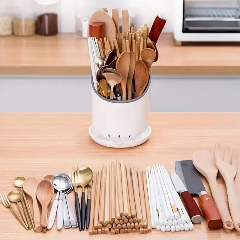 1pc Cutlery Storage Holder - Space Saving Organizer