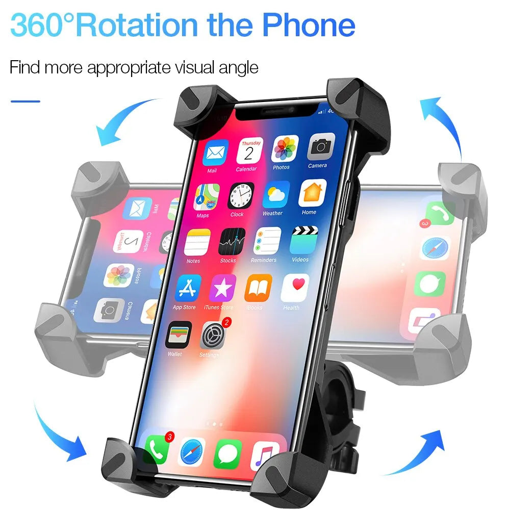 Handlebar Phone Holder for Bike & Scooter