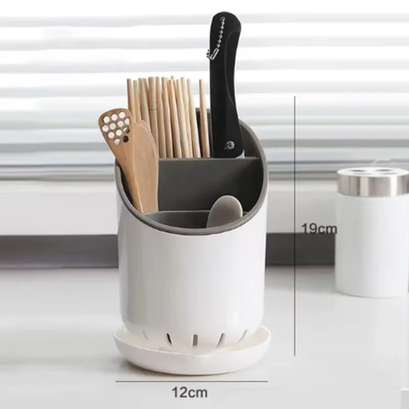 1pc Cutlery Storage Holder - Space Saving Organizer