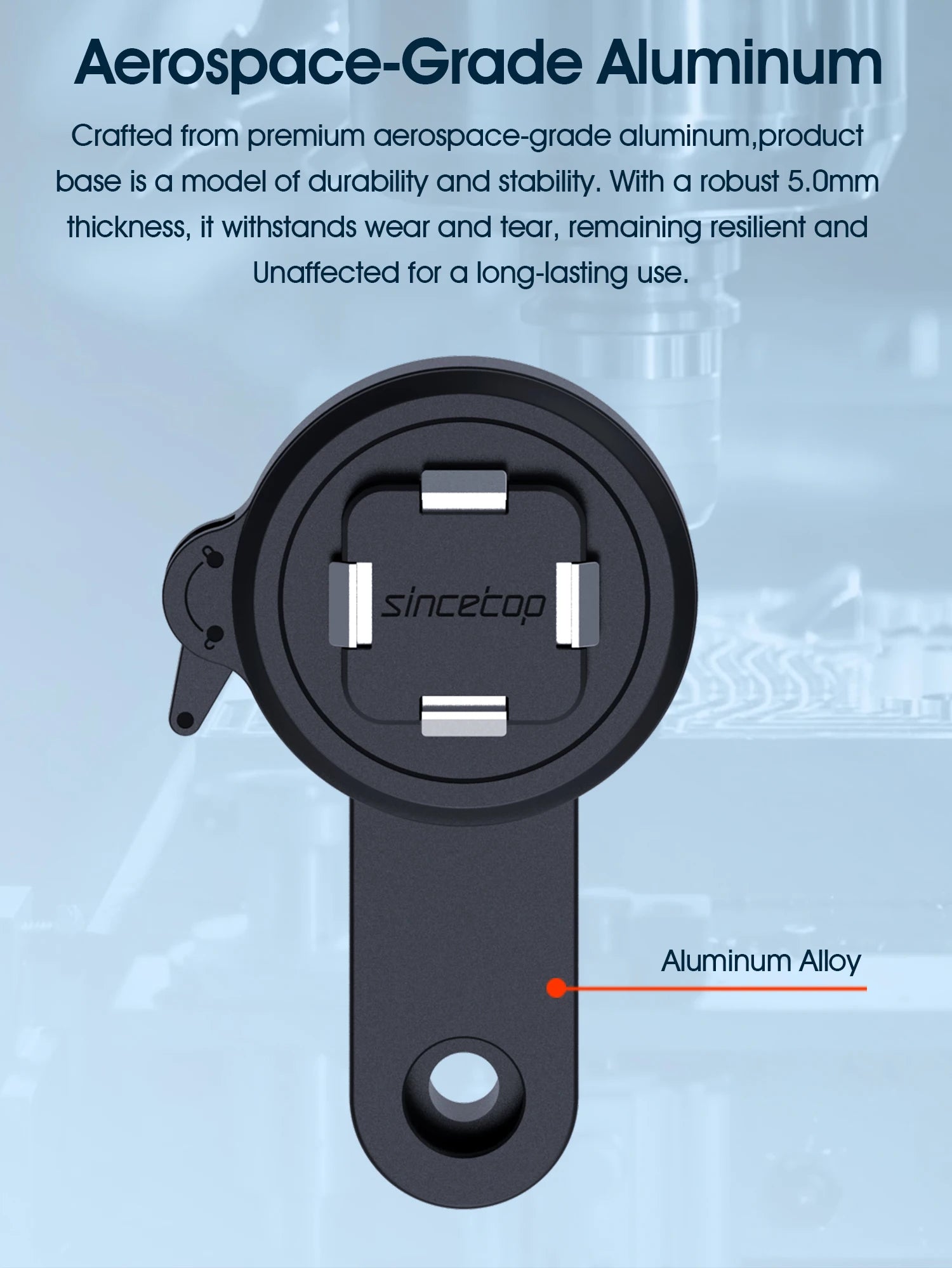 Universal Phone Stand with Viberation Dampener