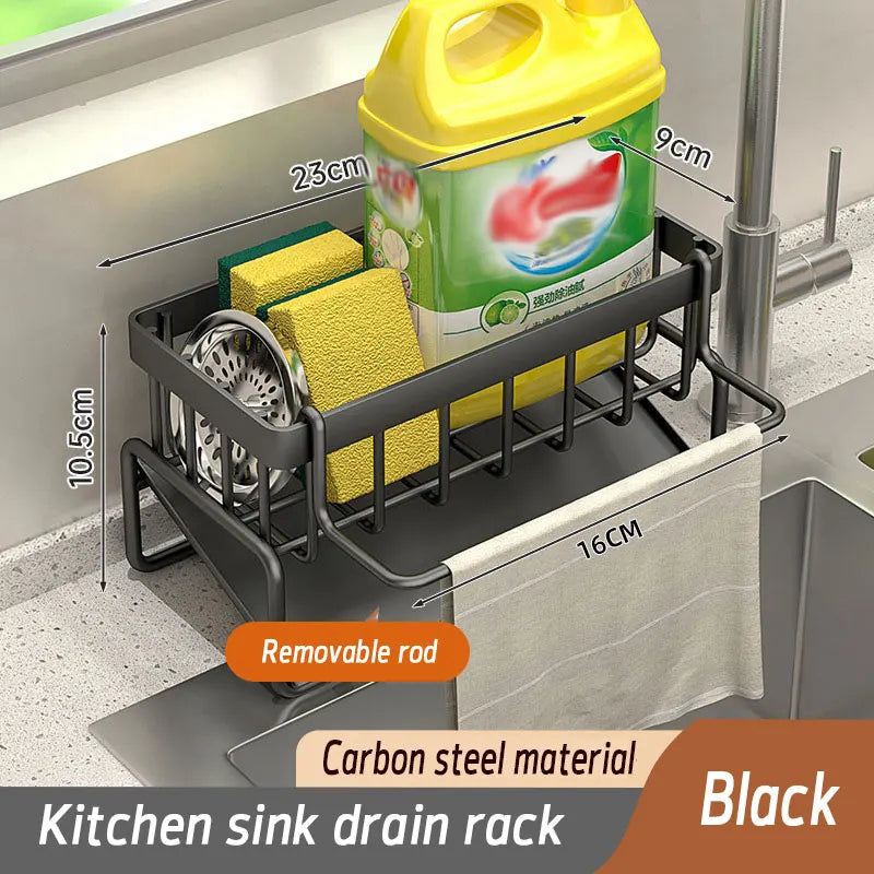 Stainless Steel Sponge Holder For Kitchen Sink
