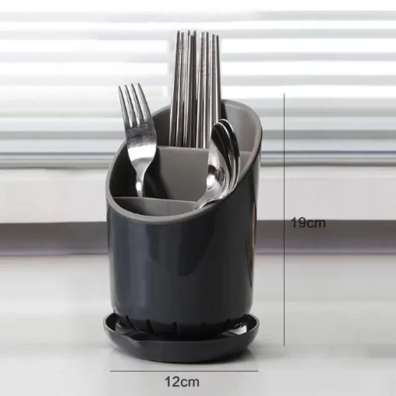 1pc Cutlery Storage Holder - Space Saving Organizer